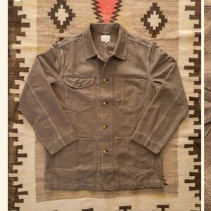 Wythe Heavyweight Pinpoint Canvas Barn Jacket (size S, fits like M)